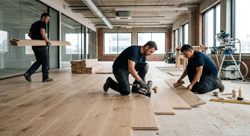 Commercial Hardwood Service in Berkley, MA