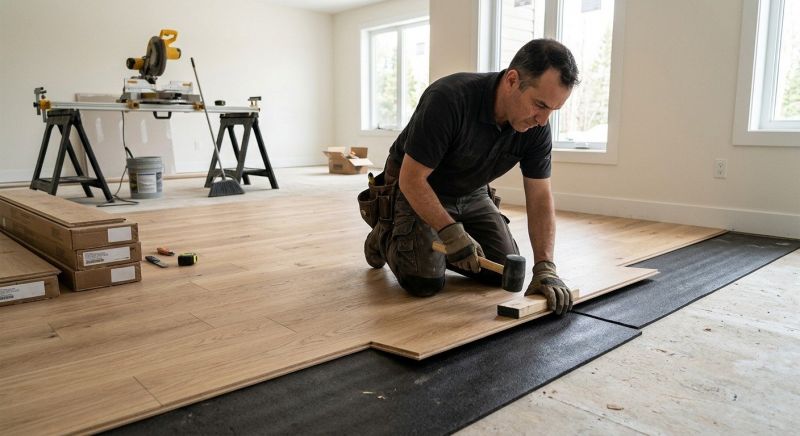 Engineered Wood Installation in Pawtucket, RI