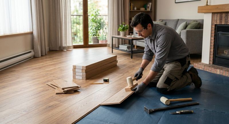 Laminate Floor Installation in Seekonk, MA