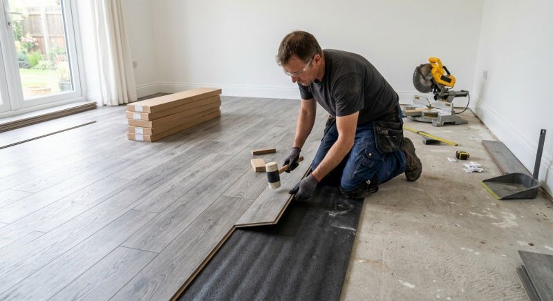 Laminate Floor Remodeling in Pawtucket, RI