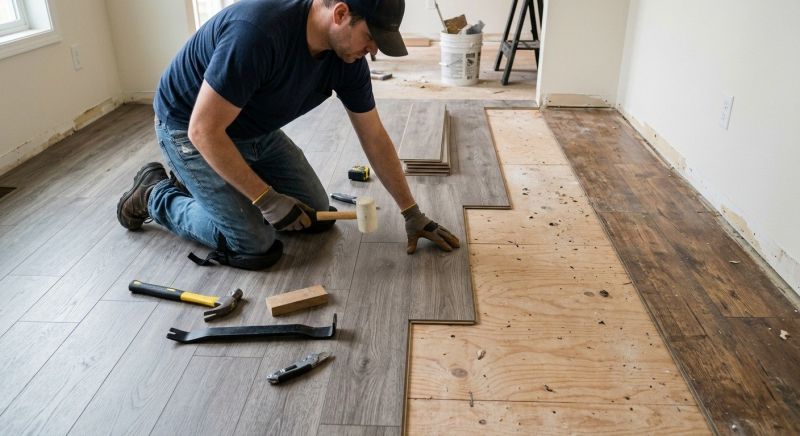 Laminate Floor Replacement in Fall River, MA