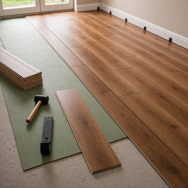 Laminate Floor Replacement in Medway, MA
