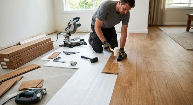 Laminate Floor Replacement in North Attleboro, MA
