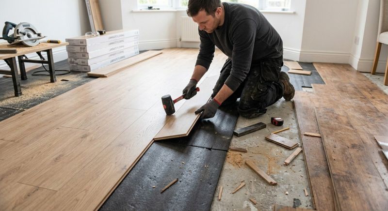 Laminate Floor Replacement in Rehoboth, MA