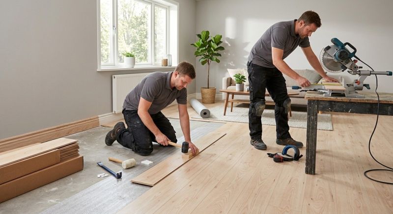 Laminate Wood Installation in Pawtucket, RI
