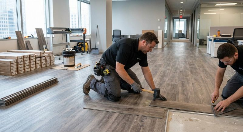 Linoleum Floor Installation in West Bridgewater, MA