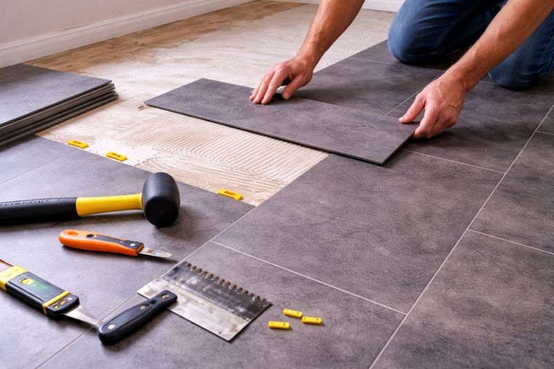 Luxury Vinyl Tile Installation in Sherborn, MA