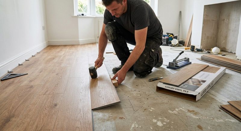 Luxury Vinyl Tile Installation in Washington County, RI