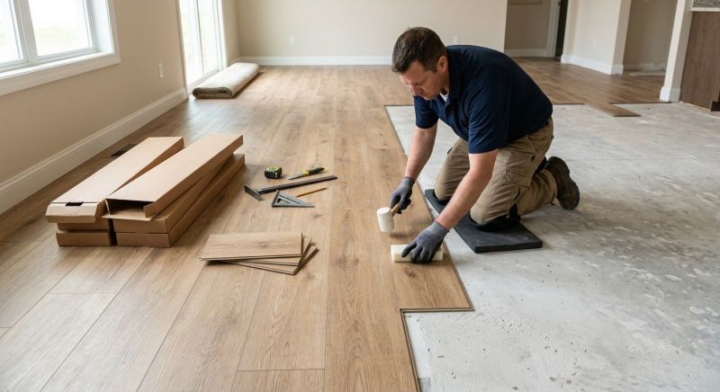 Lvt Flooring Installation in Lakeville, MA