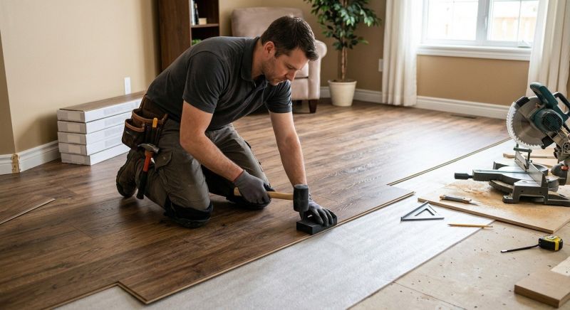 Plank Laminate Installation in Pawtucket, RI
