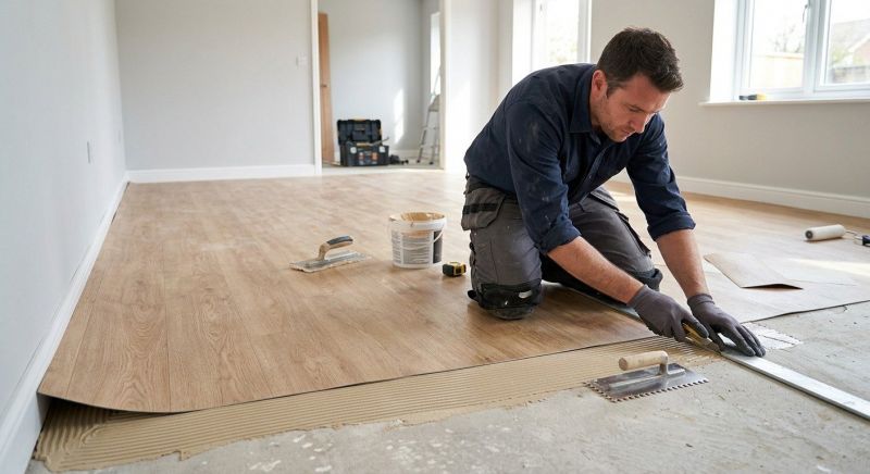 Sheet Flooring Installation in Medfield, MA
