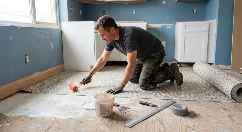 Sheet Flooring Installation in Thompson, CT