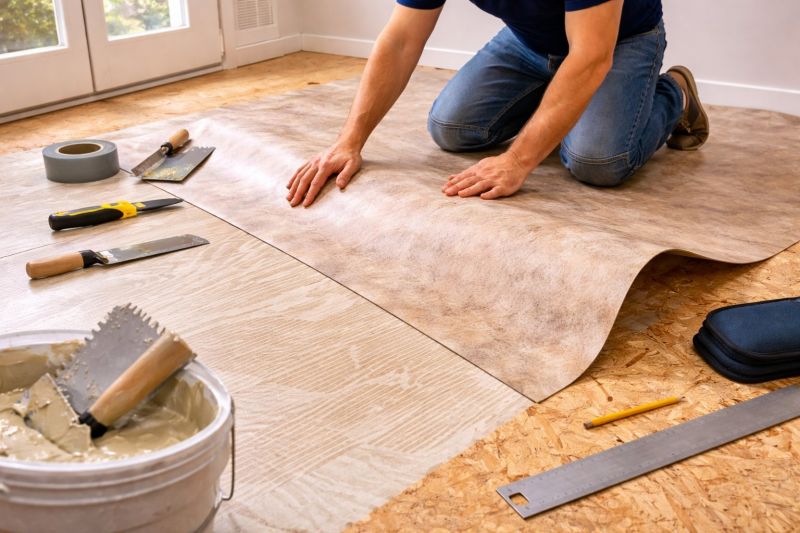 Sheet Vinyl Installation in Brockton, MA