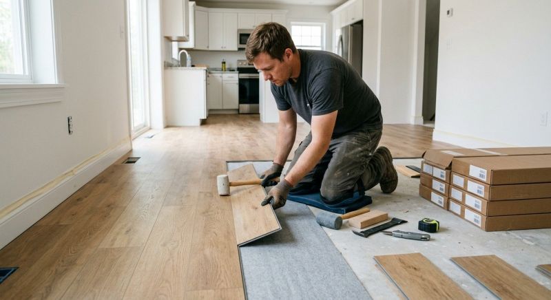 Vinyl Flooring Installation in Coventry, RI