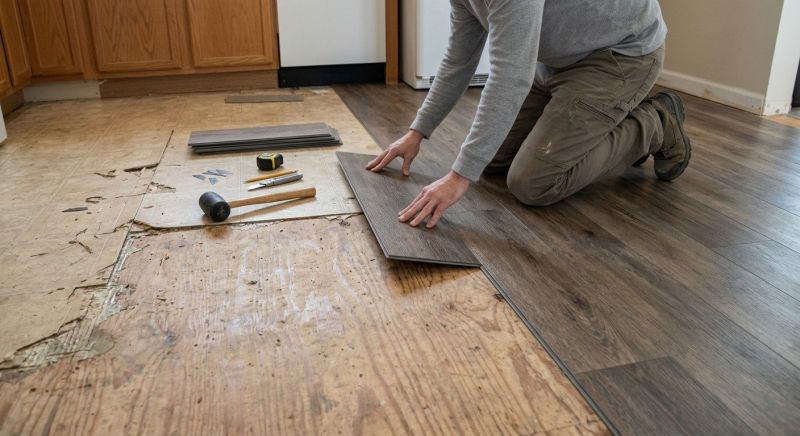 Vinyl Flooring Installation in Seekonk, MA