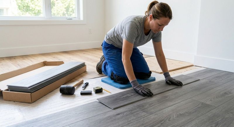 Vinyl Tile Installation in Pawtucket, RI