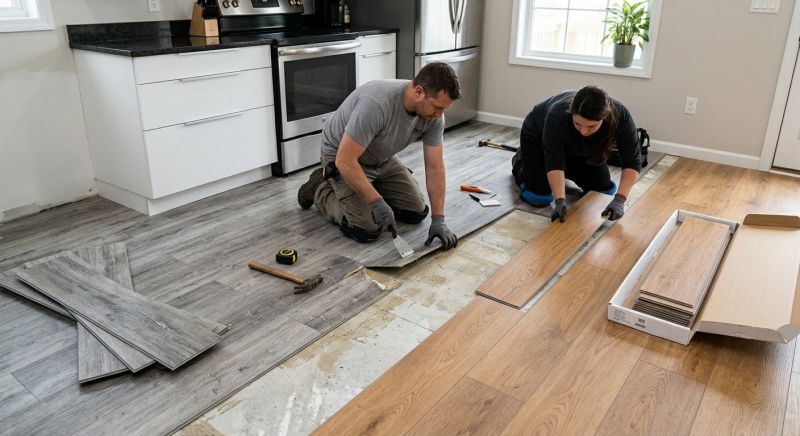 Vinyl Tile Replacement in Pawtucket, RI